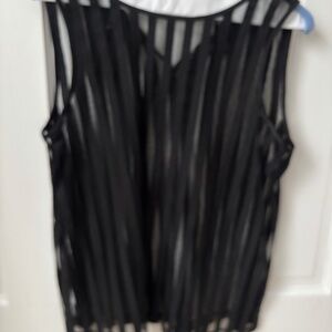 w by Worth black top with cami